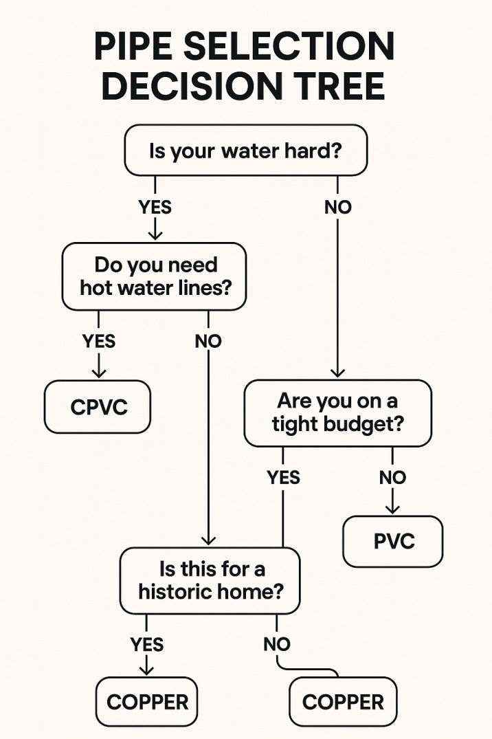 Pipe Selection Decision Tree