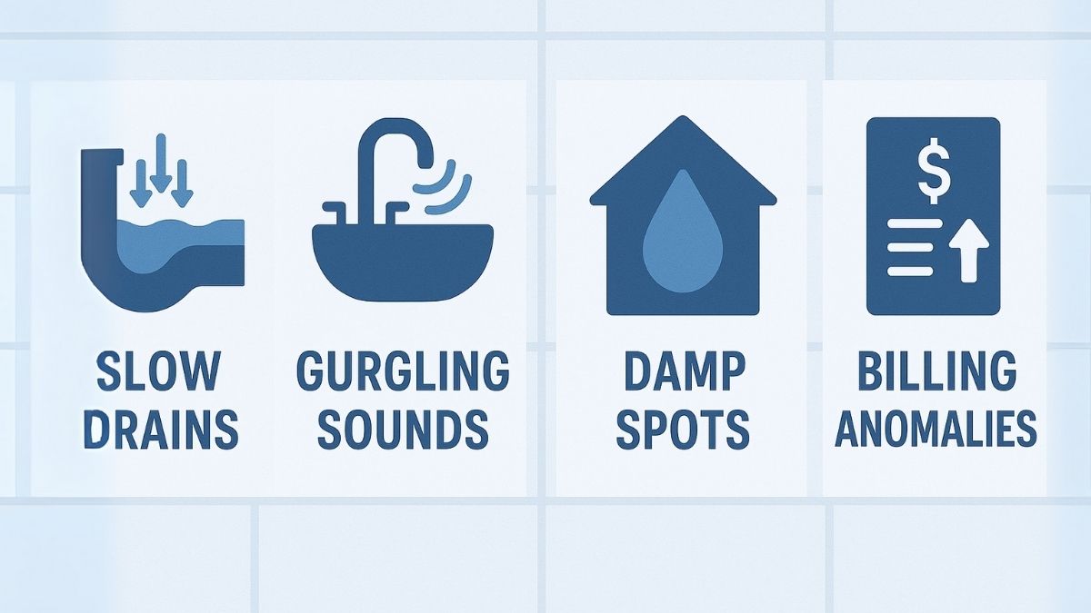 4 warning signs of an impending pipe burst