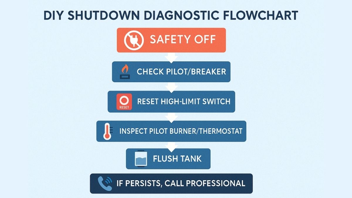 DIY Shutdown Diagnostic Flowchart