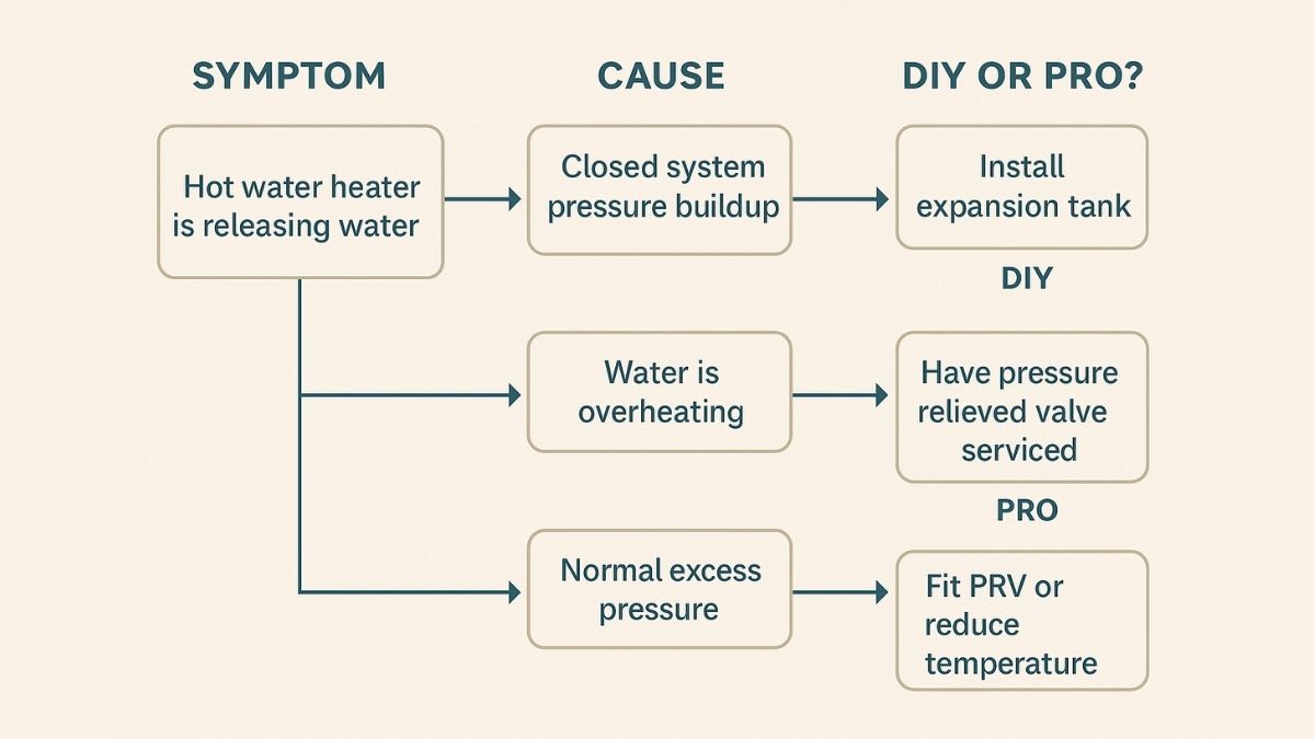 Symptom → Cause → DIY or Pro