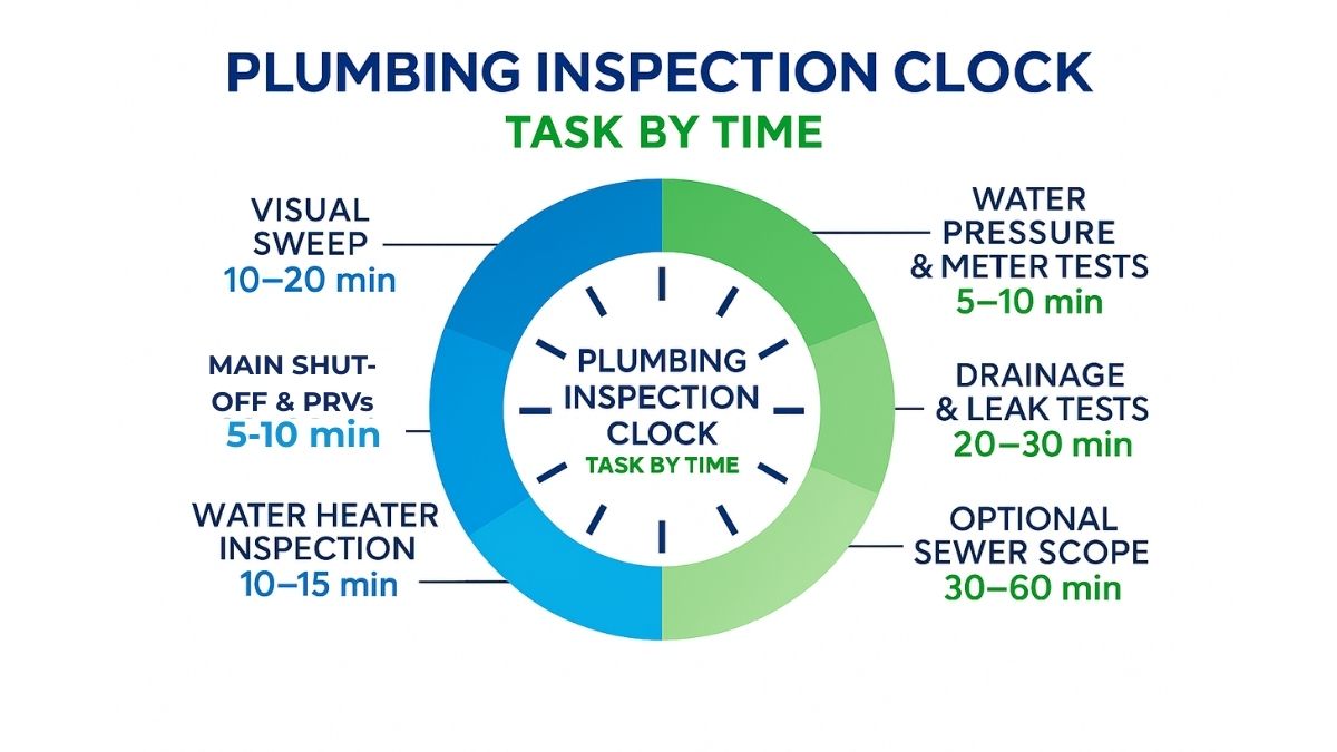 plumbing inspection clock