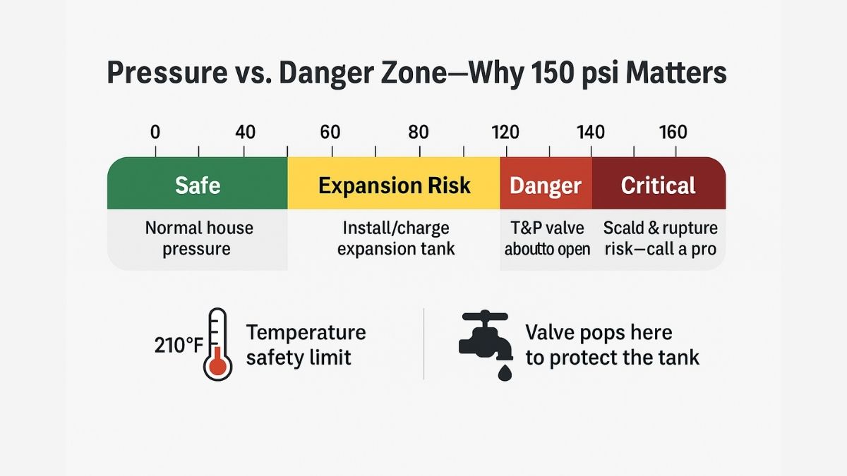 Pressure vs. Danger zone—Why 150 psi matters